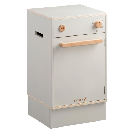 The Sebra Kidchen Dishwasher vaatwasser speelgoed beige