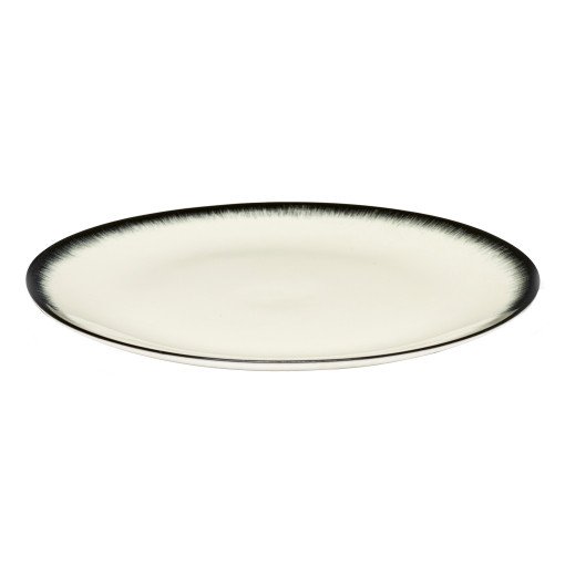 Dé tableware by Ann Demeulemeester dinerbord Ø24 white/black 3