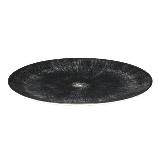 Dé tableware by Ann Demeulemeester dinerbord Ø24 white/black 6