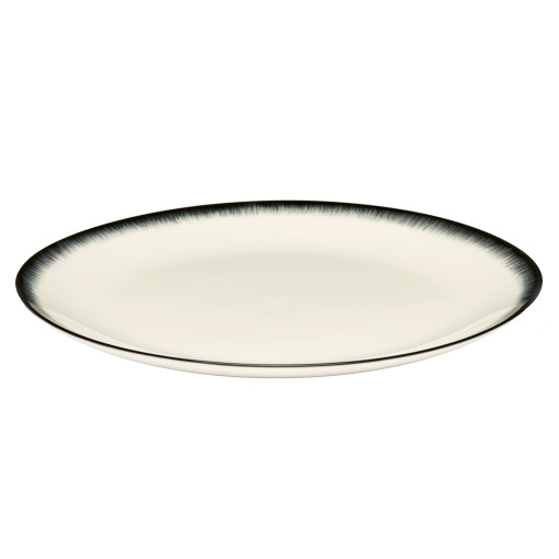 Dé tableware by Ann Demeulemeester dinerbord Ø28 white/black 3