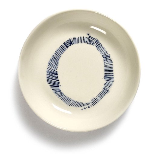 Feast by Ottolenghi schaal Ø11.5 white blue