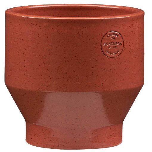 Edge Indoor bloempot large Ø18 Burned Red