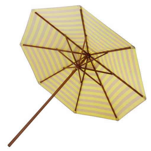 Messina parasol Ø300 Lemon/Sand