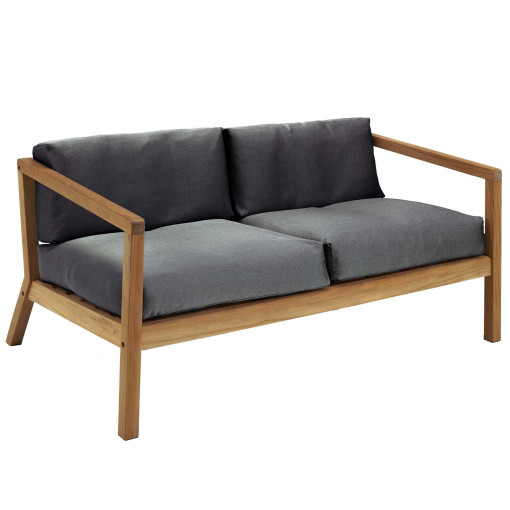 Virkelyst 2-zits loungebank Charcoal