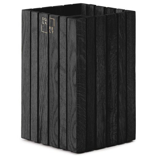 GrowSmall Wall hangende plantenbak + reservoir 14x14 Black ash