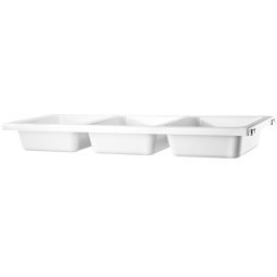 Bowl Shelf 78 x 30 cm wit plastic