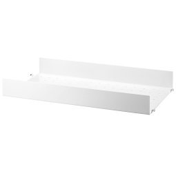 Metal shelf high edge 58x30 1-pack wit