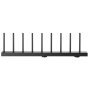 Plate rack 30cm set van 2 zwart