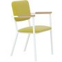 Co Armchair stoel met wit frame Kvadrat Hallingdal 65 - 457