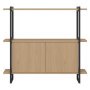 Modular Cabinet MC-3L kast 110x101 zwart