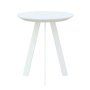 New Co coffee table 40 wit onderstel, witte lak