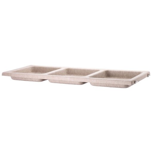 Bowl Shelf Felt 78x30 beige