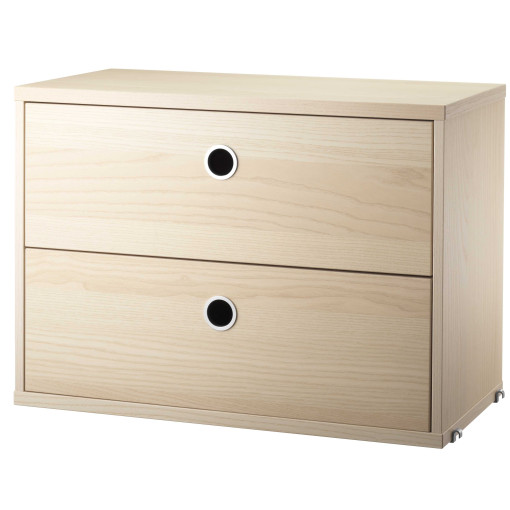 Cabinet with two drawers 58 x 30 x 42 cm es
