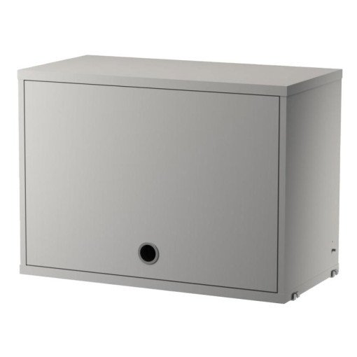 Cabinet with flip door 58x30x42 grijs