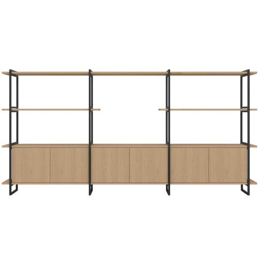 Modular Cabinet MC-4L kast 290x143 zwart