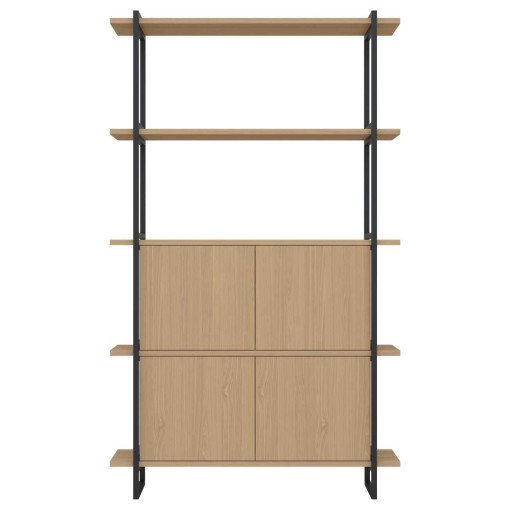 Modular Cabinet MC-5L kast 110x185 zwart