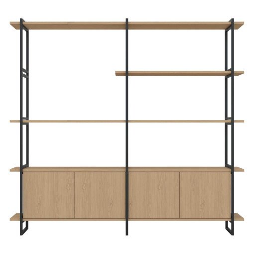 Modular Cabinet MC-5L kast 200x185 zwart