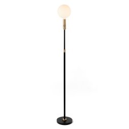 Poise vloerlamp telescopisch dim to warm brass