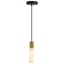 Basalt Single hanglamp LED Ø2.5 messing