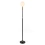 Poise vloerlamp telescopisch dim to warm brass