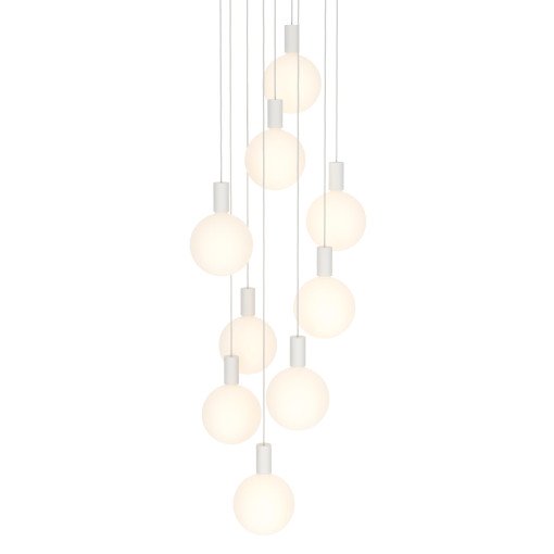 Alumina 9 cluster hanglamp Ø50.8 