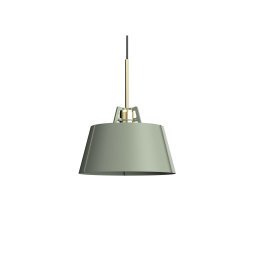 Bella hanglamp Ø27 messing fitting Flux Green