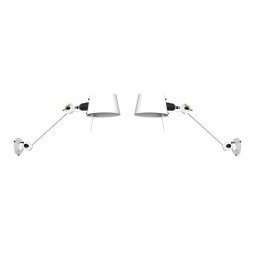 Bolt Bed Sidefit wandlamp install set van 2 Pure White