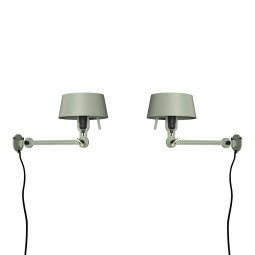 Bolt Bed Underfit wandlamp met stekker set van 2 Flux Green