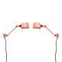 Bolt Bed Sidefit wandlamp met stekker set van 2 Daybreak Rose