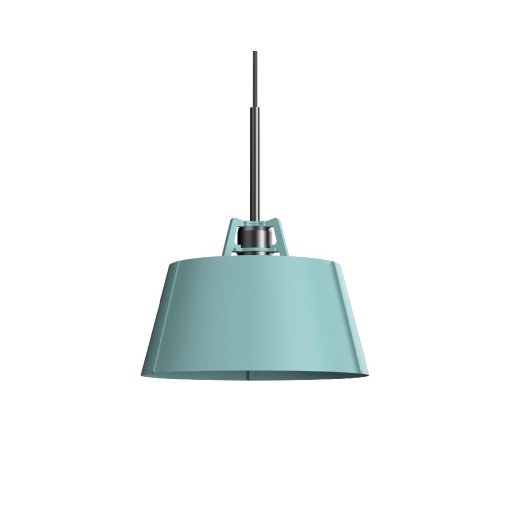 Bella hanglamp Ø27 zwarte fitting Ice Blue