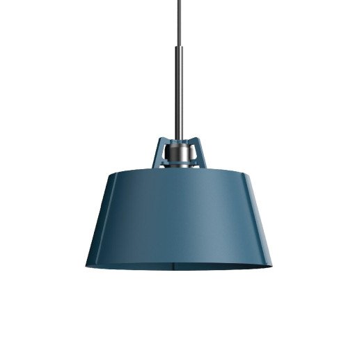 Bella hanglamp Ø27 zwarte fitting Thunder Blue