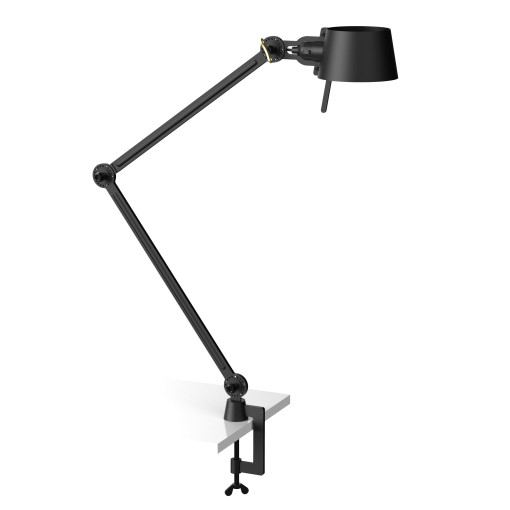 Bolt 2 Arm klemlamp Smokey Black