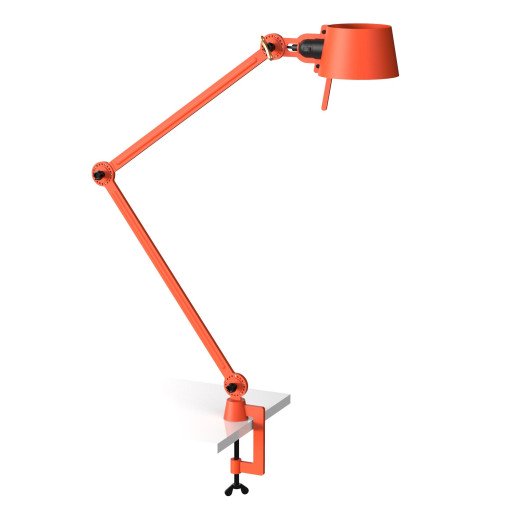 Bolt 2 Arm klemlamp Striking Orange