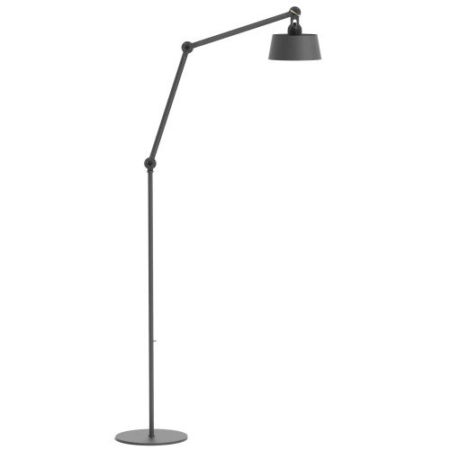 Bolt 2 Arm Long vloerlamp Midnight Grey