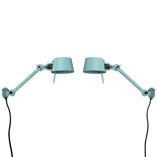 Bolt Bed Sidefit wandlamp met stekker set van 2 Ice Blue