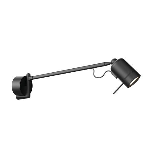 One wandlamp LED oplaadbaar Smokey Black