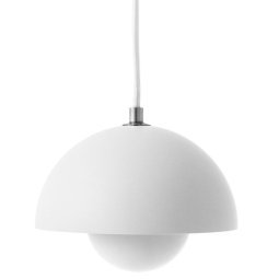 Flowerpot VP10 hanglamp Ø16 Matt White