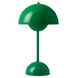 FlowerPot VP9 tafellamp LED oplaadbaar signal green