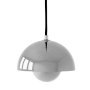 Flowerpot VP10 hanglamp Ø16 Chrome