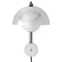 FlowerPot VP8 wandlamp chrome plated