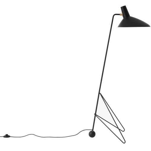 Tripod vloerlamp zwart