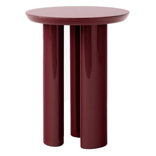 Tung JA3 bijzettafel Ø38 burgundy red