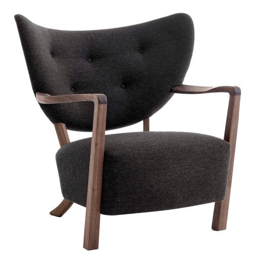 Wulff fauteuil walnoot hallingdal 376