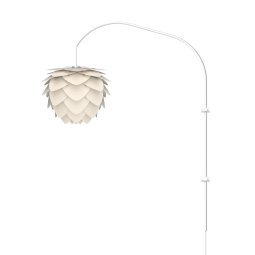 Aluvia Mini Single wandlamp wit armatuur