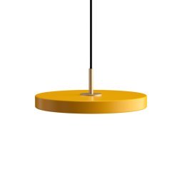 Asteria hanglamp Ø31 LED mini messing/saffraangeel