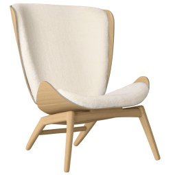 The Reader fauteuil naturel eiken, Teddy White