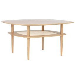 Together salontafel Smooth Square naturel eiken