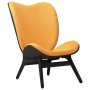 A Conversation Piece Tall fauteuil zwart eiken, Tangerine