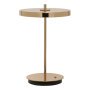 Asteria tafellamp LED oplaadbaar Ø20 Polished Brass