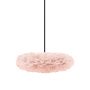 Eos Esther hanglamp mini 52x44 zwart snoer, lichtroze